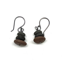 Load image into Gallery viewer, Stacked Rock Earrings