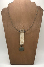 Load image into Gallery viewer, Birch Bark and Rock Necklace