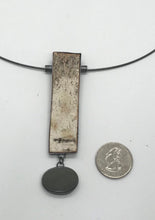 Load image into Gallery viewer, Birch Bark and Rock Necklace