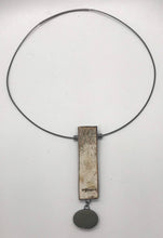 Load image into Gallery viewer, Birch Bark and Rock Necklace