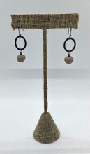 Load image into Gallery viewer, Flattened Circle Rock Earrings