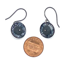 Load image into Gallery viewer, Domed Enamel & Rock Earrings