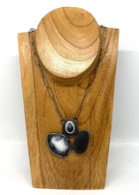 Load image into Gallery viewer, Rock, shell & enamel necklace