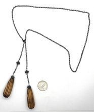 Load image into Gallery viewer, Wood and Rock Lariat
