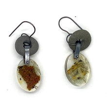 Load image into Gallery viewer, Rock and Lichen Earrings