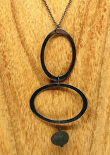 Load image into Gallery viewer, Double Oval Rock Necklace