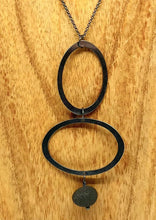 Load image into Gallery viewer, Double Oval Rock Necklace