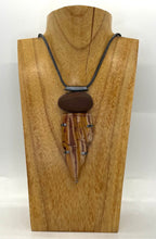 Load image into Gallery viewer, Rock and Caldera Flame necklace