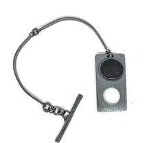 Load image into Gallery viewer, Wood-grain Rock Toggle Bracelet