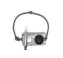 Load image into Gallery viewer, Wood-grain Rock Toggle Bracelet
