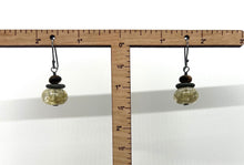 Load image into Gallery viewer, Stacked Rock and Lichen Earrings