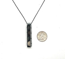 Load image into Gallery viewer, Long Vertical Box Necklace