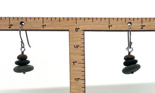 Load image into Gallery viewer, Stacked Rock Earrings