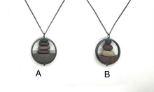 Load image into Gallery viewer, Stack of Rocks in Silver Circle