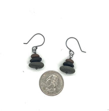 Load image into Gallery viewer, Stacked Rock Earrings