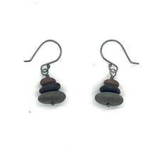 Load image into Gallery viewer, Stacked Rock Earrings