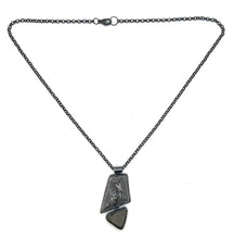 Load image into Gallery viewer, Rock and Fordite necklace