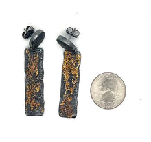 Load image into Gallery viewer, Rock & Bark Texture Earrings