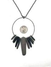 Load image into Gallery viewer, Stick Rocks Circle Necklace
