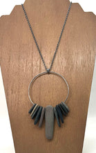 Load image into Gallery viewer, Stick Rocks Circle Necklace