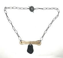 Load image into Gallery viewer, Rock and Antler necklace