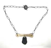 Load image into Gallery viewer, Rock and Antler necklace