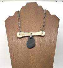 Load image into Gallery viewer, Rock and Antler necklace