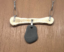 Load image into Gallery viewer, Rock and Antler necklace