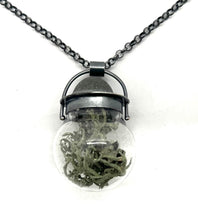 Load image into Gallery viewer, Rock and Lichen Ball Necklace