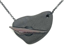 Load image into Gallery viewer, Toggle Rock and Fordite Necklace