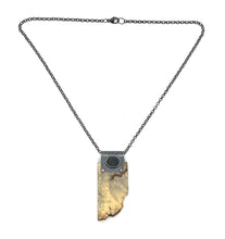Load image into Gallery viewer, Rock Bail and Buckeye Wood necklace
