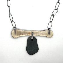 Load image into Gallery viewer, Rock and Antler necklace