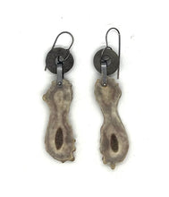 Load image into Gallery viewer, Rock and Antler Earrings