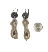 Load image into Gallery viewer, Rock and Antler Earrings