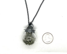 Load image into Gallery viewer, Rock and Lichen Ball Necklace