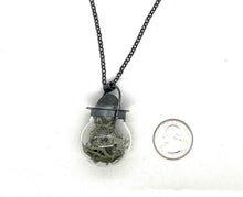 Load image into Gallery viewer, Rock and Lichen Ball Necklace