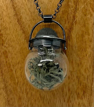 Load image into Gallery viewer, Rock and Lichen Ball Necklace
