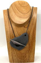 Load image into Gallery viewer, Toggle Rock and Fordite Necklace