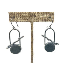 Load image into Gallery viewer, Twig and Rock Earrings
