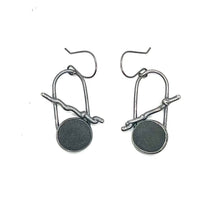 Load image into Gallery viewer, Twig and Rock Earrings