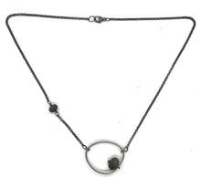Load image into Gallery viewer, Offset Oval Rock Necklace