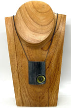 Load image into Gallery viewer, Enamel and rock pendant
