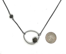 Load image into Gallery viewer, Offset Oval Rock Necklace