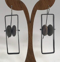 Load image into Gallery viewer, Rectangle Stone Earrings