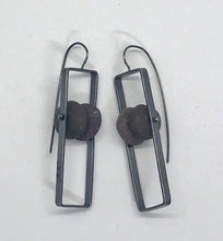 Load image into Gallery viewer, Rectangle Stone Earrings