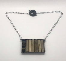 Load image into Gallery viewer, Rock and Driftwood Box Necklace