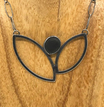 Load image into Gallery viewer, 2 Leaf Rock Necklace
