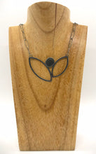 Load image into Gallery viewer, 2 Leaf Rock Necklace