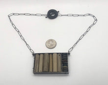 Load image into Gallery viewer, Rock and Driftwood Box Necklace