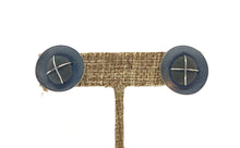 Load image into Gallery viewer, Domed Rock Post Earrings